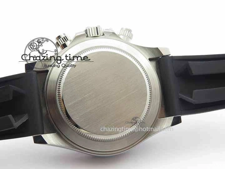 MiroTime 0129 RelaxedFit Daytona 116519LN 2016 Baselworld JH Best Edition Gray Dial On Rubber Strap A4130 (Free XS rubber strap) 3649